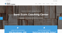 Desktop Screenshot of bank-exam-coaching.com